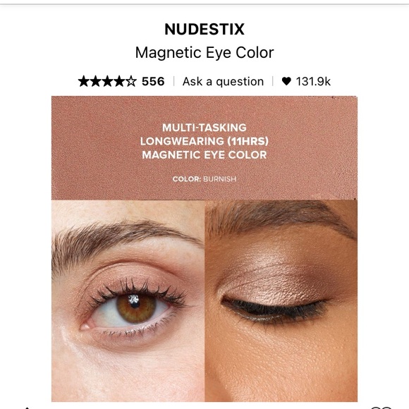 Nudestix Magnetic Eye pencil - Burnish - Picture 3 of 5